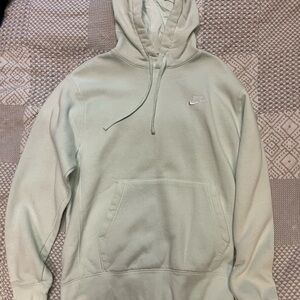 Nike Men's Mint Green Hoodie